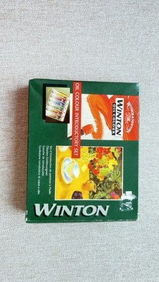 Winsor & Newton Winton Oil Colour Introductory Kit 6 Tubes 1 Color Booklet 21 ml