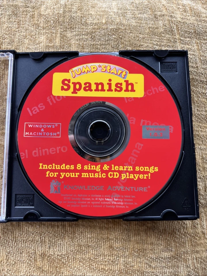 Jump Start Spanish For Kids Ages 3-6 CD-Rom PC Software Tested Disc Only VGC - Image 2 of 4