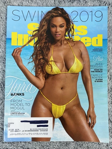 SPORTS ILLUSTRATED 2019 SWIMSUIT ISSUE - TYRA BANKS ON COVER 22 YEARS LATER - Picture 1 of 2