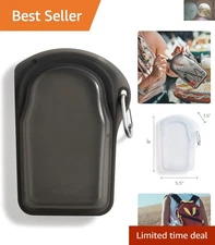 Versatile 18 Oz Silicone Storage Go Bag – Black, Perfect for Meal Prep & Travel