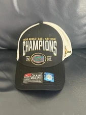 NWT Florida Gators 2025 NCAA CHAMPIONS NIKE JORDAN SnapBack Locker Room Hat M/L