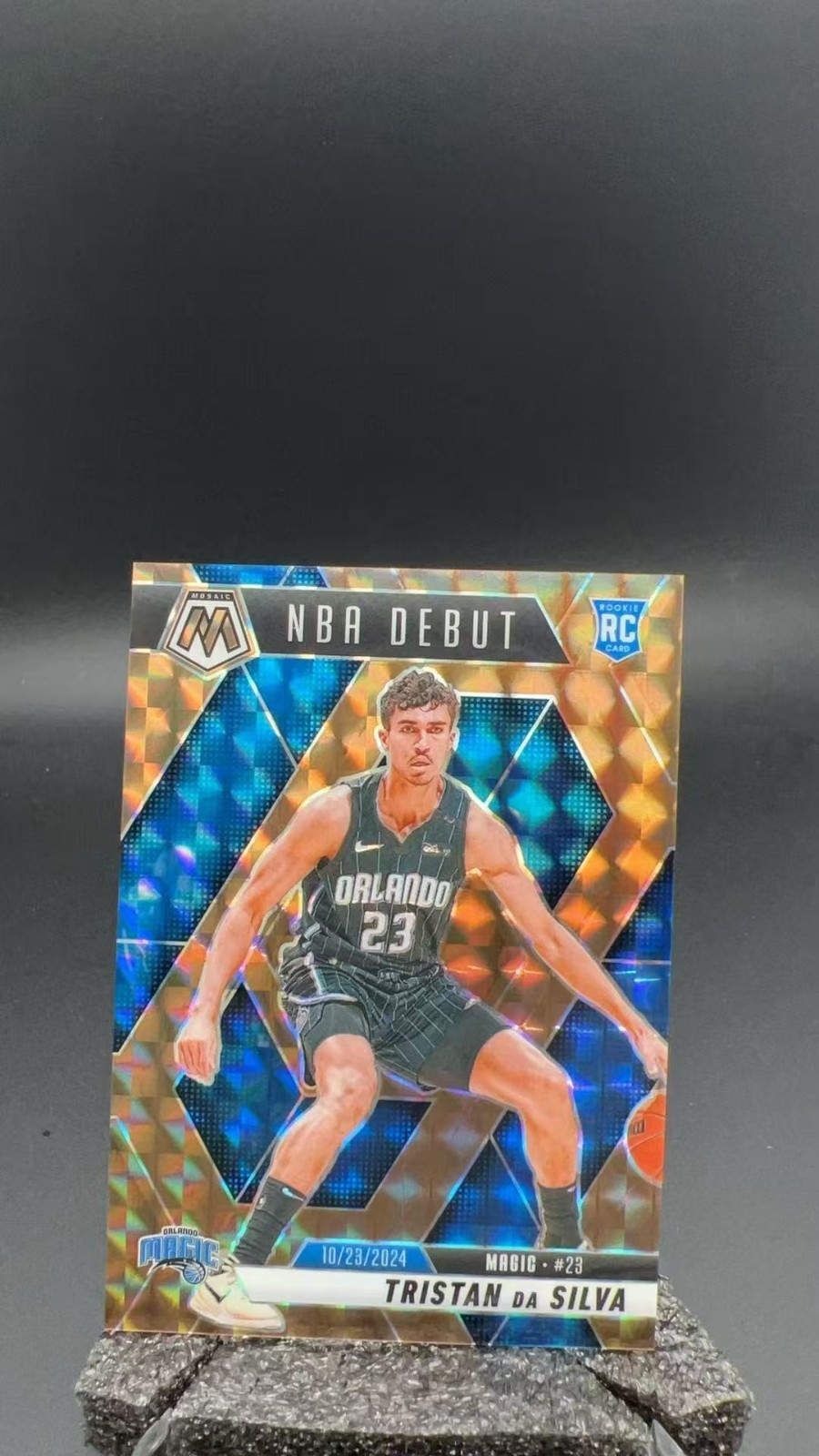 2024-25 Panini Mosaic Tristan Da Silva NBA Debut RC Bronze Prizm /75 #11517 S