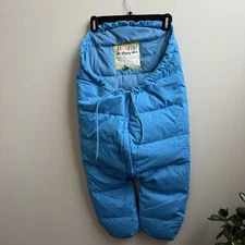L.L.Bean The Company Store Snow Bunting Blue Snowsuit Winter Down One Size