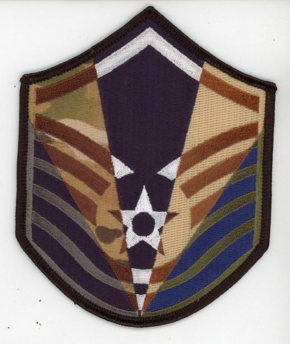 Uniform Rank Patches Air Force (ABU, Blues, DBU, BDU,) Military Chevrons. - Picture 7 of 10