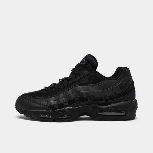 MEN'S NIKE AIR MAX 95 ESSENTIAL CASUAL SHOES Black/Black/Dark Grey CI3705-001