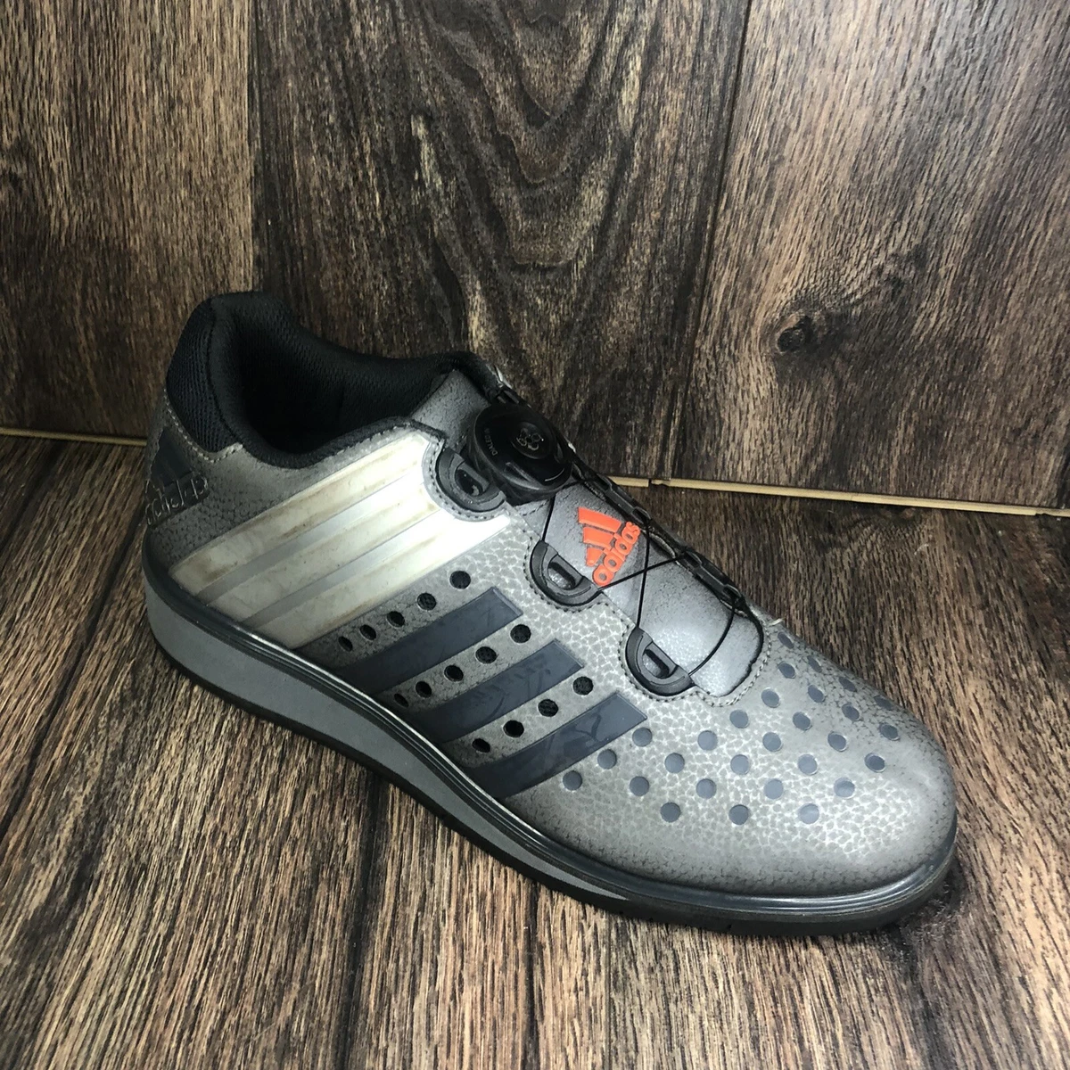 Adidas Drehkraft Women 7.5 BOA Grey Weightlifting Athletic Shoes M19057 | eBay