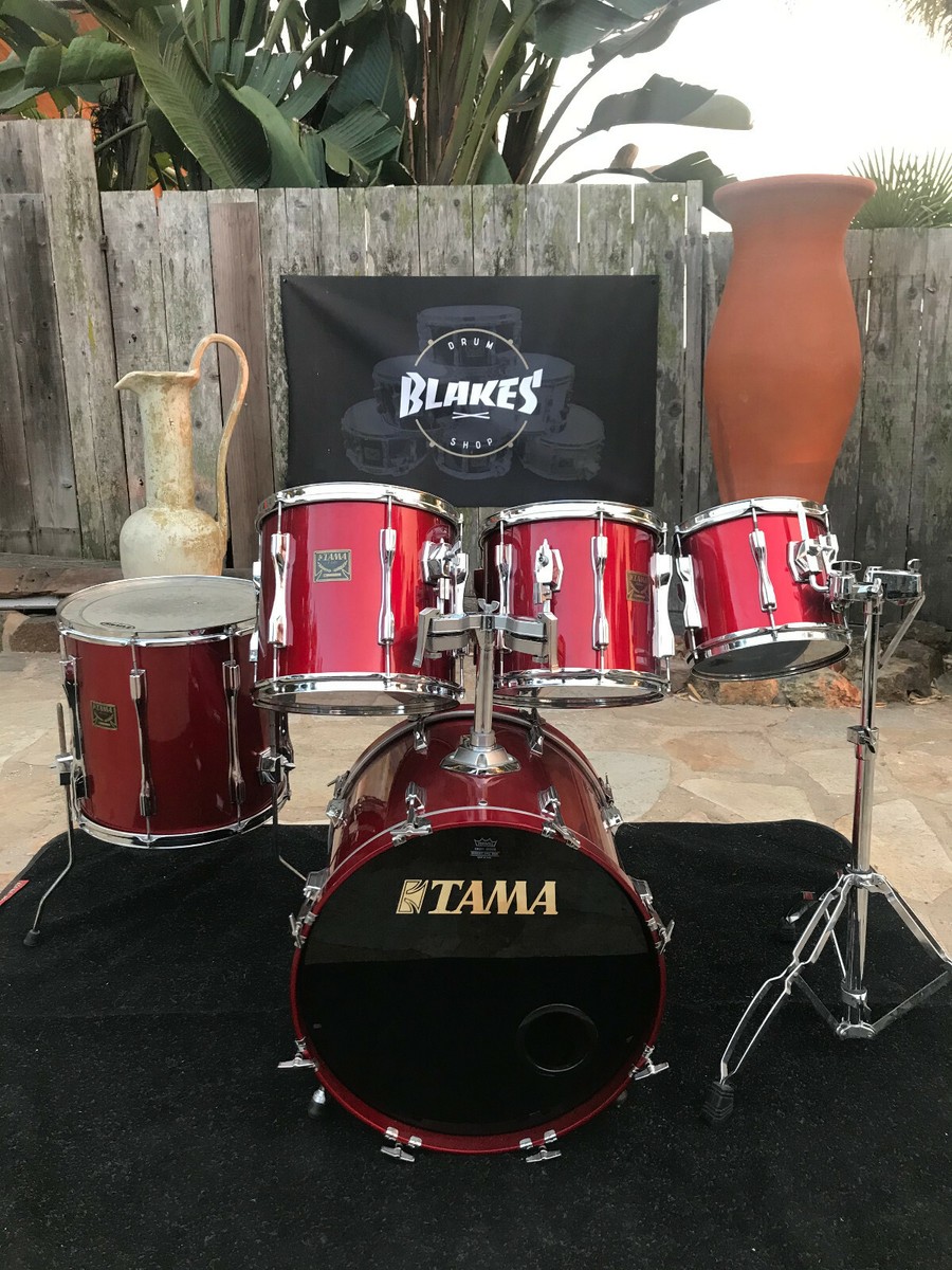 Tama Drum Set Red