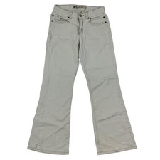 Vintage GAP Kids Western Boot Cut Denim Jeans Ivory Sz 12 Reg Cotton Stretch