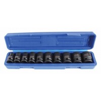Asta Kraft Schlagschrauber Sechskant NüSse 10-24 Mm 10 Tlg. 1/2'' SteckschlüSsel