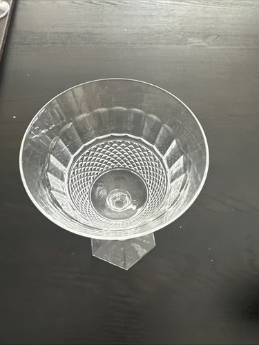 Baccarat Diamant Water Or Wine Glass Crystal Clear Store Display 7.5" 19/20cm - Picture 2 of 8