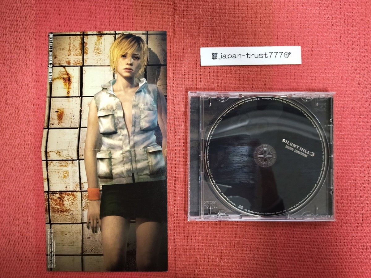 「SILENT HILL 3」ORIGINAL SOUNDTRACKS 帯あり Silent Hill 3 Original Soundtracks *RARE* KONAMI JAPAN Music
