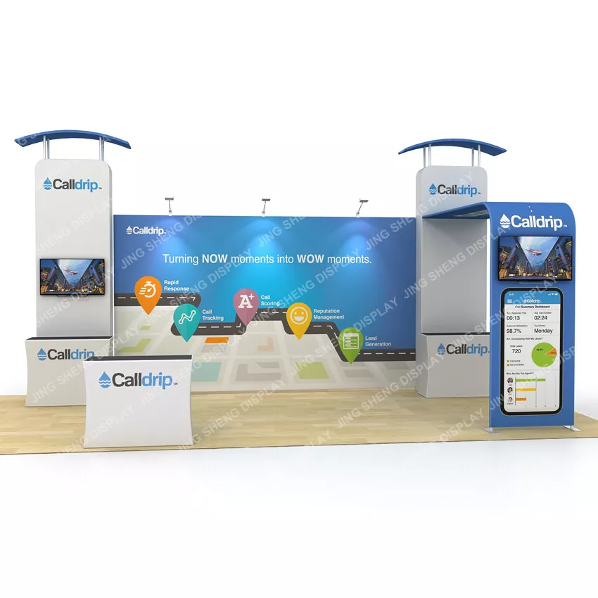 Complete Portable Pop Up Booths, Trade Show Graphics