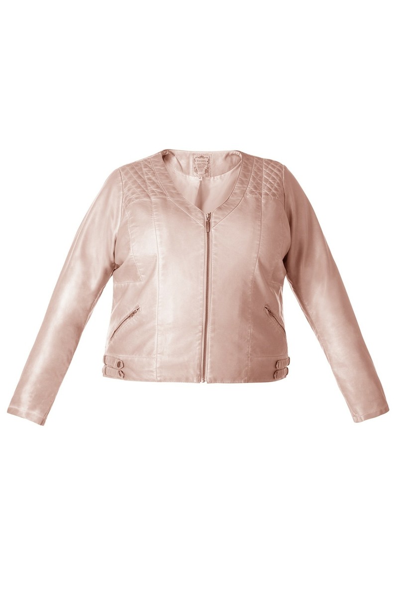 X Due Giacca da Motociclista Jagger Similpelle Donna Look a Strati