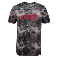 Arkansas State Red Wolves NCAA Youth Black Sublimated Dri-Tek T-Shirt