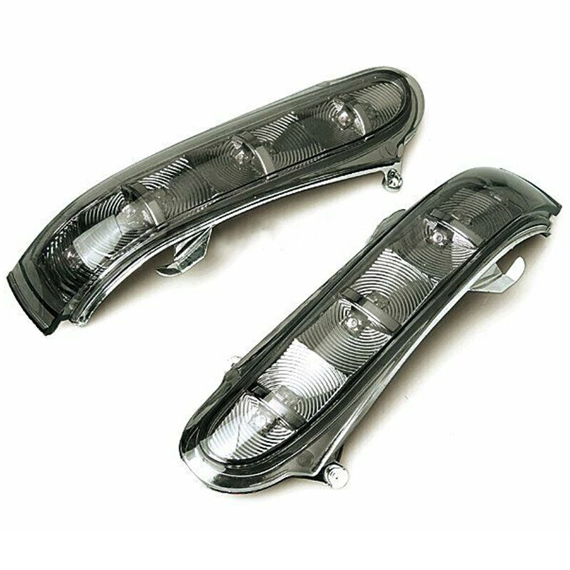 Espejo retrovisor lateral intermitente ámbar luz LED intermitente para Mercedes W220 S320 S430 S500 Foto 4 de 4