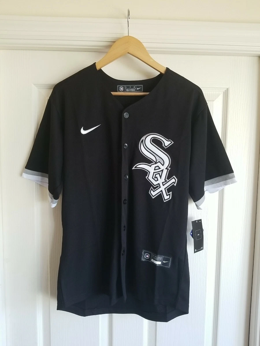 Men s Michael Jordan Chicago White Sox Black Baseball Jersey SIZE