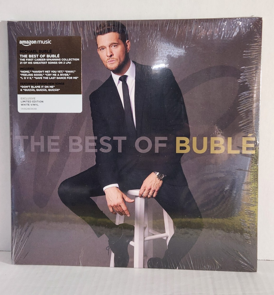 MICHAEL BUBLE - THE BEST OF BUBLE White Vinyl 2xLP 2024 Amazon New