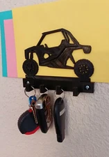 ATV Key/ Mail / Leash Holder with 4 hooks. Screws included. Free Shipping