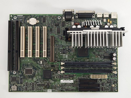 Compaq GARRY industrial mainboard Intel SLOT1 + 128 MB RAM + Pentium II 400 MHZ - Zdjęcie 2 z 4
