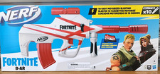 NERF Fortnite B-AR Motorized Dart Blaster 10-Dart Clip, 10-Elite Darts NIB