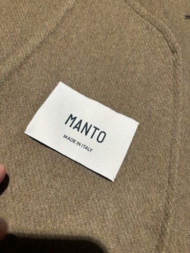 Manto Cashmere Blazer Jacket 100% Cashmere Made In Italy Eu 60 US 2XL - Picture 6 of 12