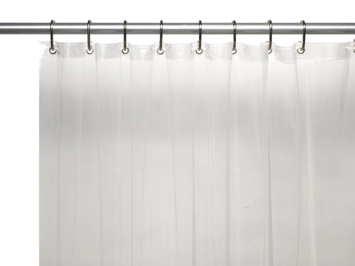 Standard shower curtain size deals