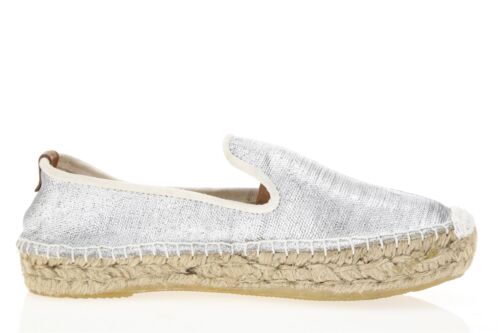 Alpargatas sin cordones de tela plateada Coolway para mujer talla 7,5 EE. UU. 4,5 UK 38 EU - Imagen 3 de 5