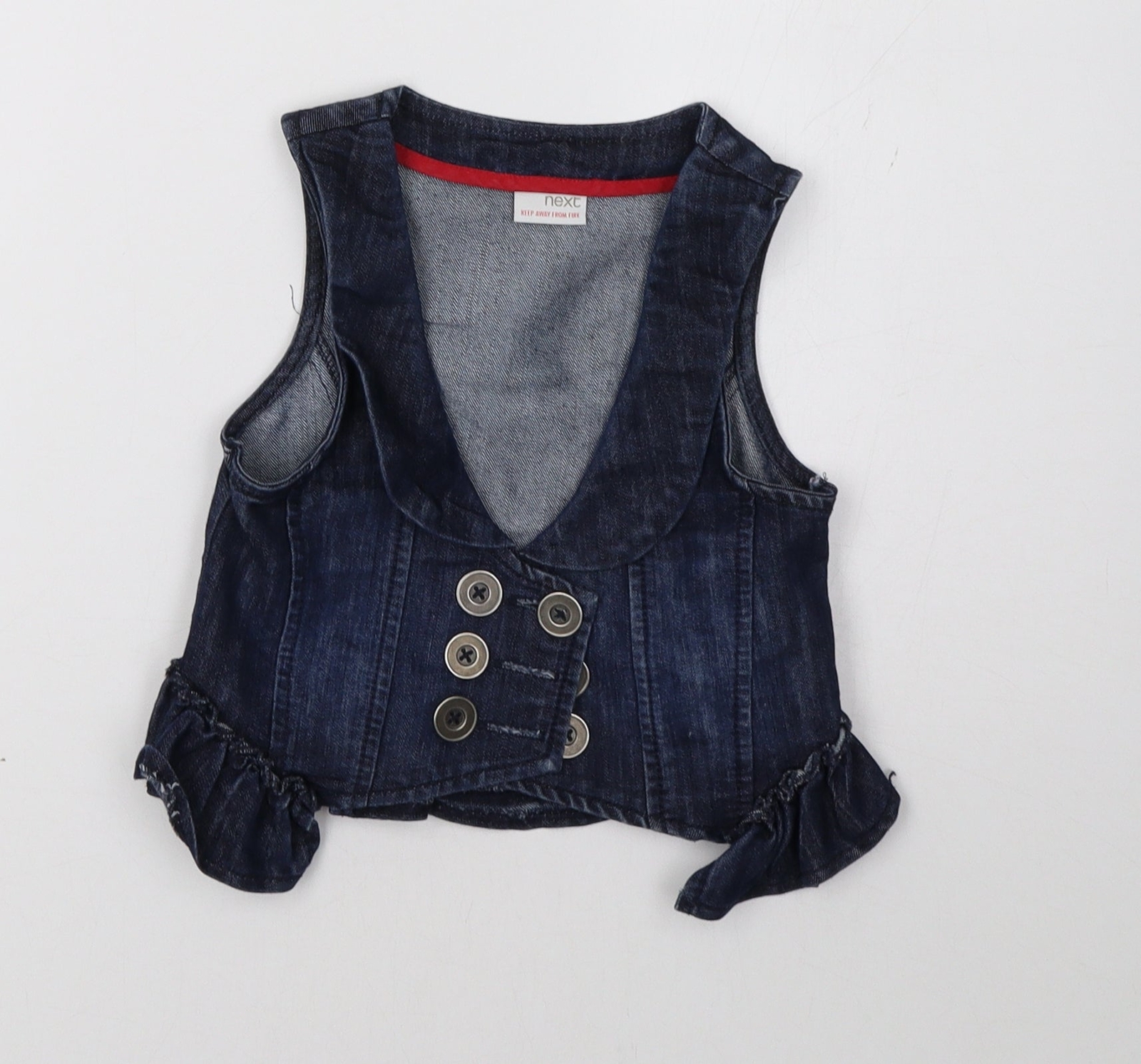 NEXT Girls Blue Basic Jacket Snowsuit Size 6 Years