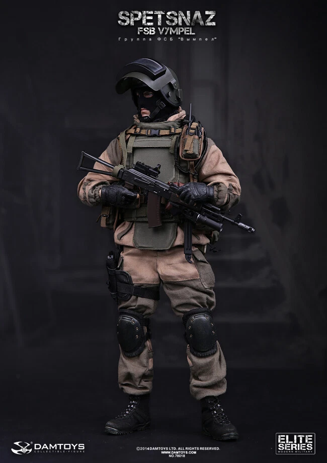 Figura de acción DAMTOYS 78018 Rusia SPETSNAZ FSB VYMPEL 1/6 Foto 4 de 4
