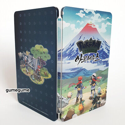 Pokemon Legends Arceus, Steelbook, Figurine