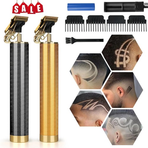 Professional Trimmer Hair Clippers Cutting Beard Cordless Barber Shaving Machine - Picture 2 of 34