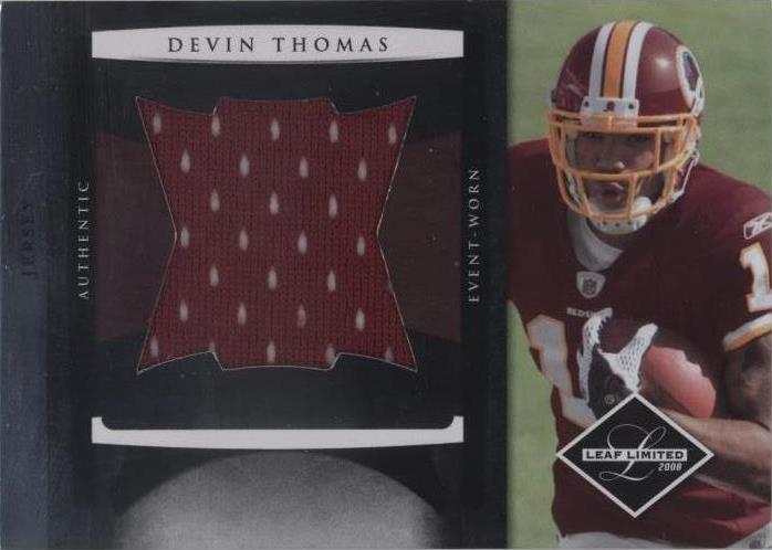 2008 Leaf Limited Devin Thomas #9 - 1 of 2