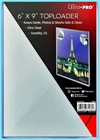 5 Ultra Pro 6x9 TOPLOADERS NEW Photo Sports Card Collectible Photo Sleeve Rigid