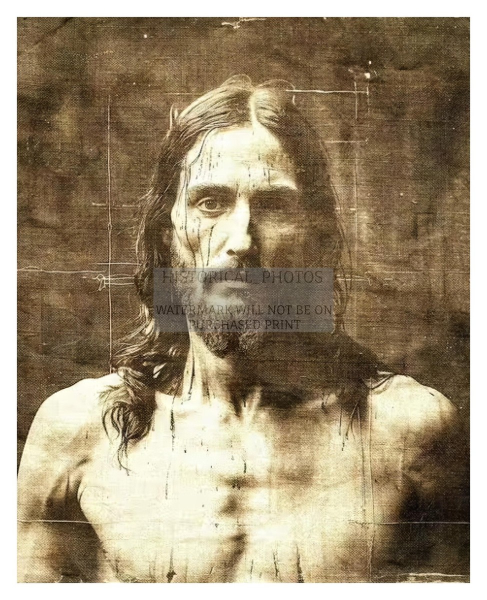 SHROUD OF TURIN JESUS CHRIST OF NAZERETH 8X10 AI PHOTO | eBay