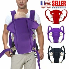 Adjustable Newborn Infant Comfort Baby Carrier Sling Rider Backpack Wrap Straps