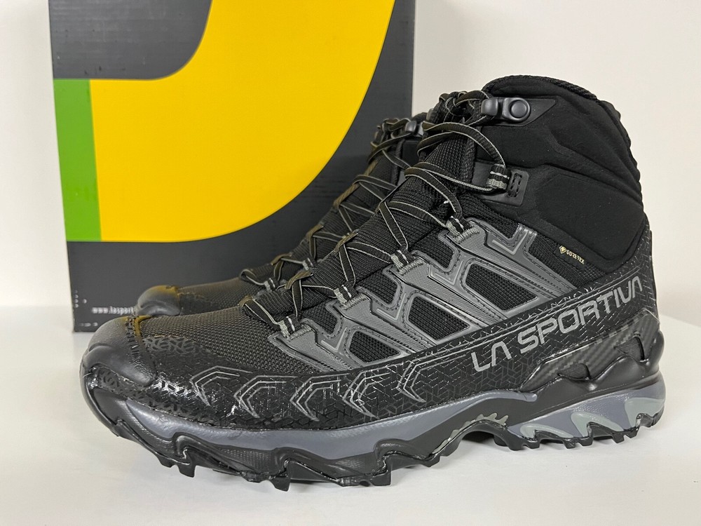 La Sportiva Ultra Raptor II Mid GTX Gore-Tex Waterproof Black Rflctv Hiking Boot