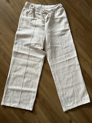 American Vintage wide leg  Hose Creme L 40 neuwertig!