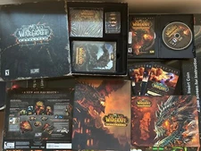 🔥 World of Warcraft: CATACLYSM -100% COMPLETE Collectors Edition USED GAME KEY