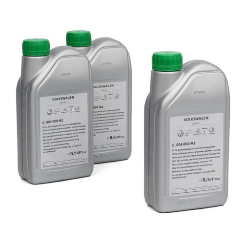 3L 3 litros ORIGINAL VW AUDI aceite hidráulico servoaceite aceite líquido de dirección G004000M2 - Imagen 1 de 2