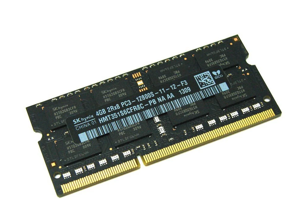 Hynix 4GB 2Rx8 PC3 -12800S 11-11-F3 RAM Memory HMT351S6CFR8C -PB | Z - Image 2 of 4