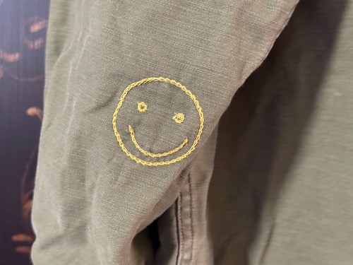 $398 Polo Ralph Lauren Peace Love Polo Espiga Sarga Sobrecamisa | Verde | L - Imagen 16 de 23