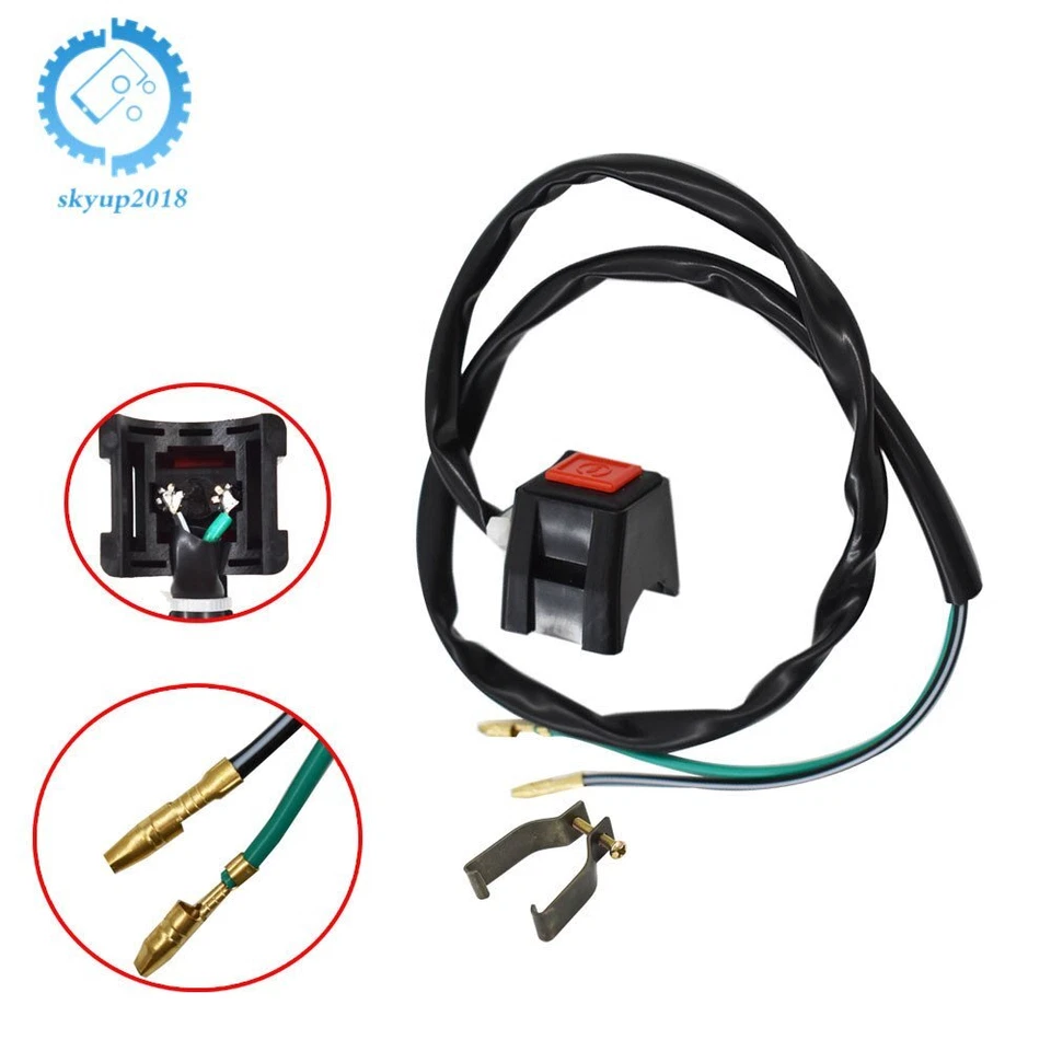 Interruptor de apagado apto para Yamaha YZ 60 80 85 125 250 490 YZ80 Yz85 YZ125 YZ250 YZ490 Foto 2 de 4