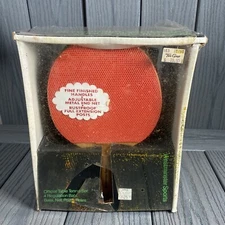 Vintage Westminster 4 Ply Ping Pong Paddles Table Tennis Set Original Box #305
