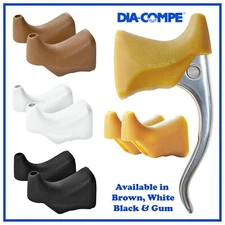 Dia Compe 202/204 Replacement Non Aero Vintage Rubber Brake Lever  Hoods
