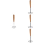 Set of 4 Manuelle Kartoffelpresse Kartoffelwerkzeuge Lebensmittelstampfer Baby