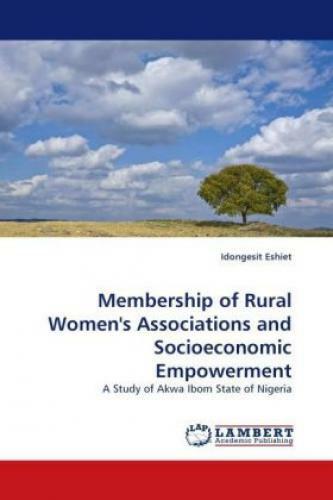 Thumbnail - Membership Of Rural Women's Associations And Socioeconomic Empowerment