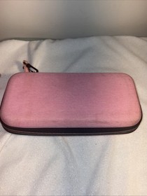 Nintendo Switch HAC-001 Neon Red/Blue JoyCons W/ Peach Case And 4 Games. EUC