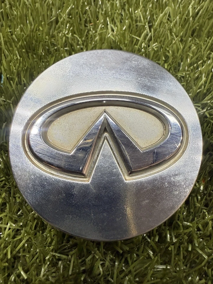 1997-2015 Infiniti G20 G35 I30 J30 JX35 tampa central cromada 40343 5P215 fabricante de equipamento original - Imagem 2 de 4