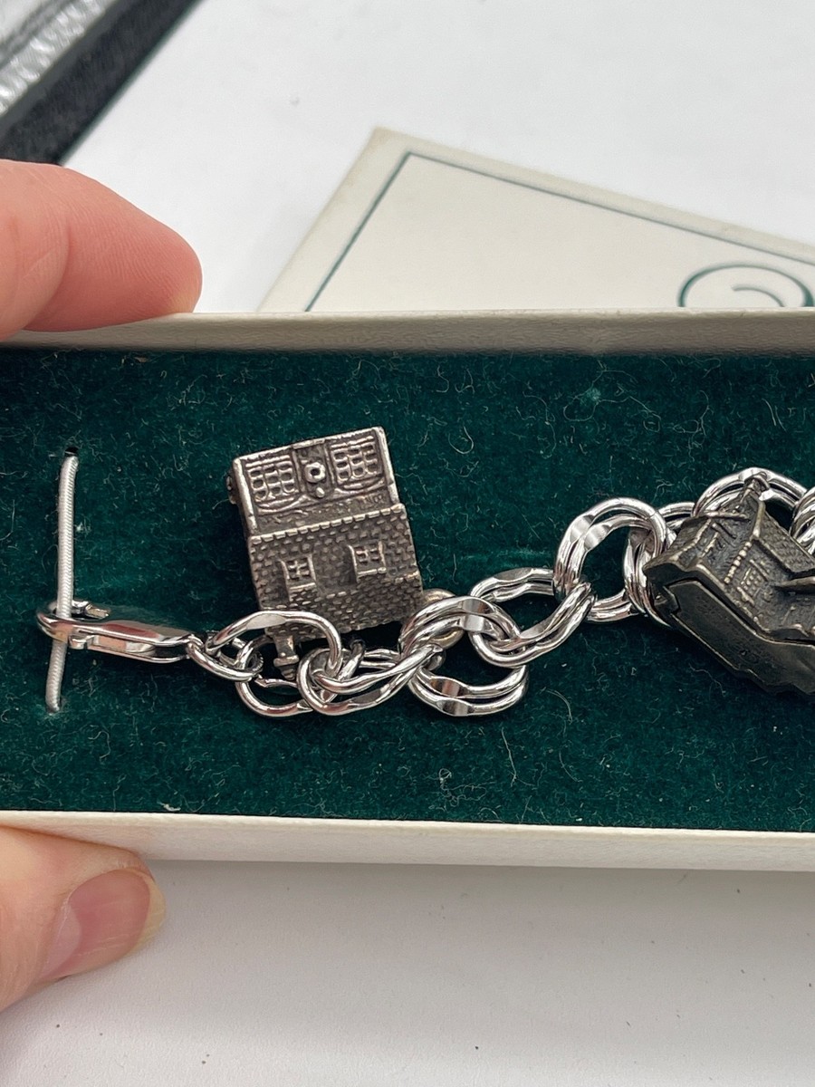 Department 56 Sterling Silver Village Charm Bracelet View 6