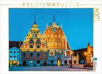 Calvendo Puzzle SchwarzhäUpterhaus Bei Nacht 1000 Teile Puzzle Quer | 1000 Teile